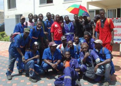 Equipe de Pavage de hommes au Burkina |  YELHY HIMO | Production Pose & Programme de Pavage en Afrique 18